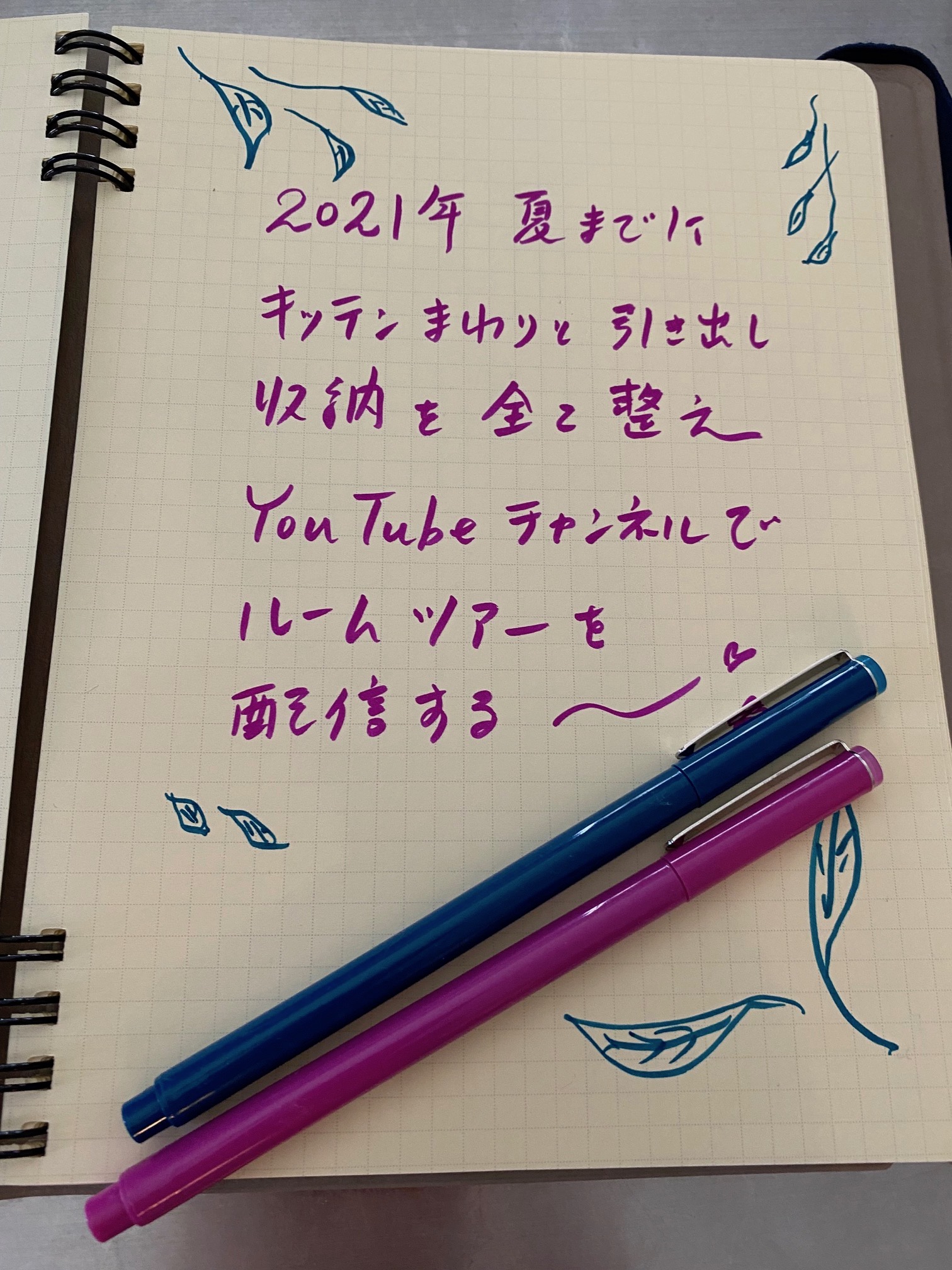 夢実現への近道は カラーペンとお気に入りノートで 今日の愛おしいもの 文具と雑貨 Mi Mollet ミモレ 明日の私へ 小さな一歩