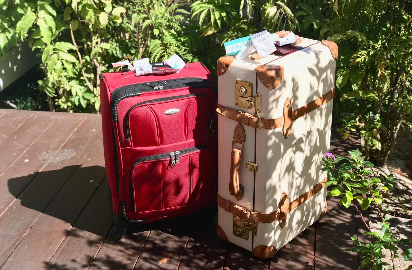 親子2人旅も快適！旅行のスーツケースと機内持ち込みバッグの正解 ...